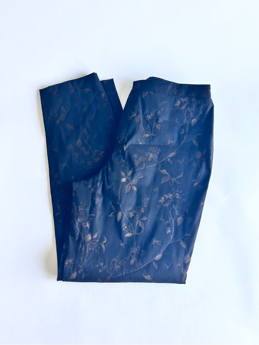 New Dana Buchman Black Bronze Nylon Polyester Stretch Pants size 14